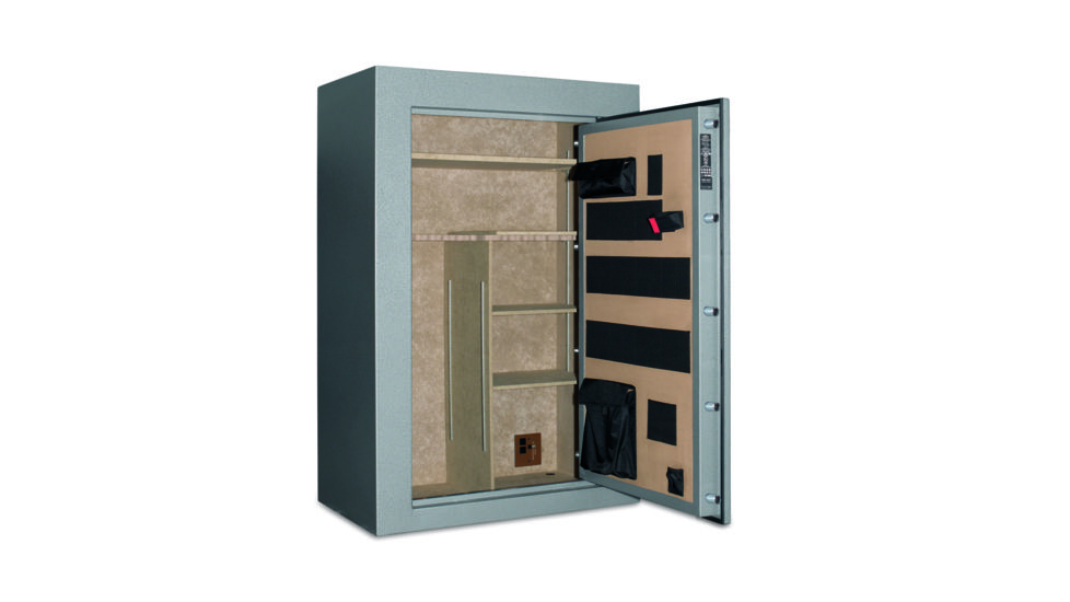 Cannon Safe Scout Safe 48 Gun, Hammertone Gray, 48 gun S33-H2TEC-15