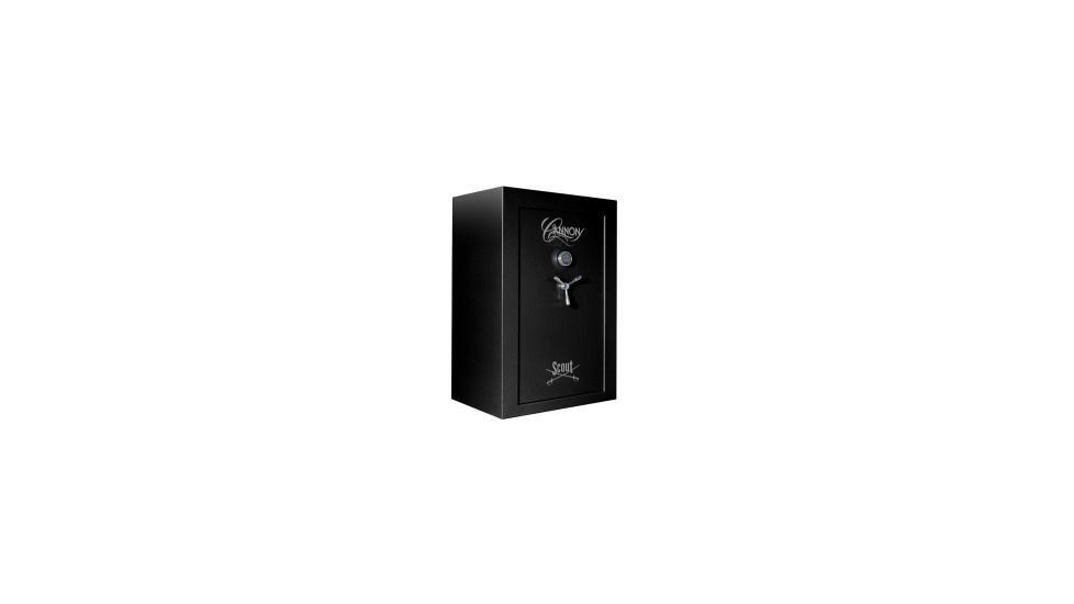 Cannon Safe Scout Safe 64 Gun, Hammertone Black, 64 gun S40-H1TEC-15