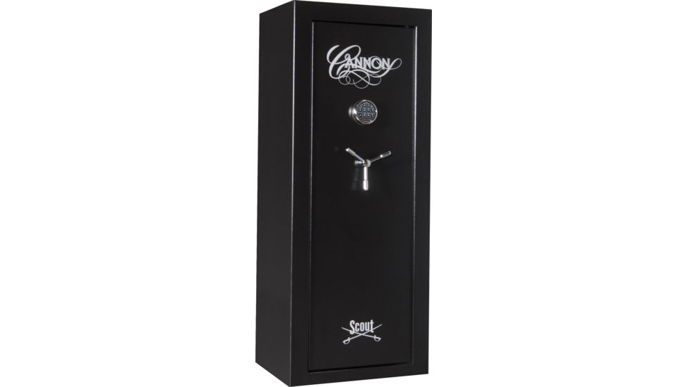 Cannon Safe Scout Series S19 - Hammertone, Black S19-H1TEC-H-BLACK