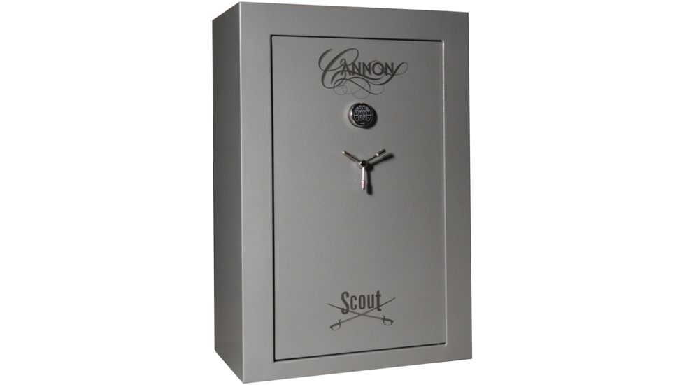 Cannon Safe Scout Series S33 - Hammertone, Gray S33-H2TEC-H-GREY