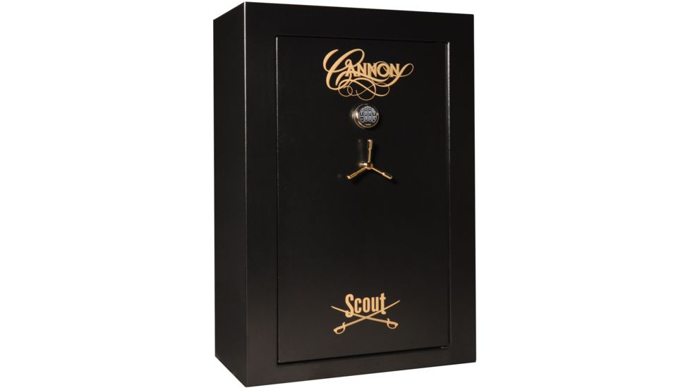 Cannon Safe Scout Series S40 - Hammertone, Black S40-H1TEC-H-BLACK