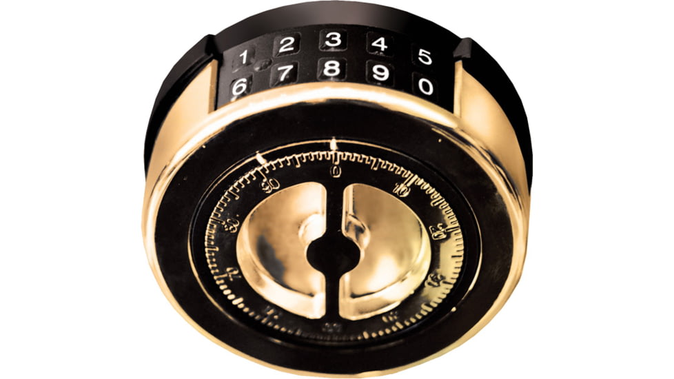 Cannon Safe Series 23 Fireproof 24 Gun Safe, 60x30x24in - Hammertone Green/Brass CA23-H4FDB-13