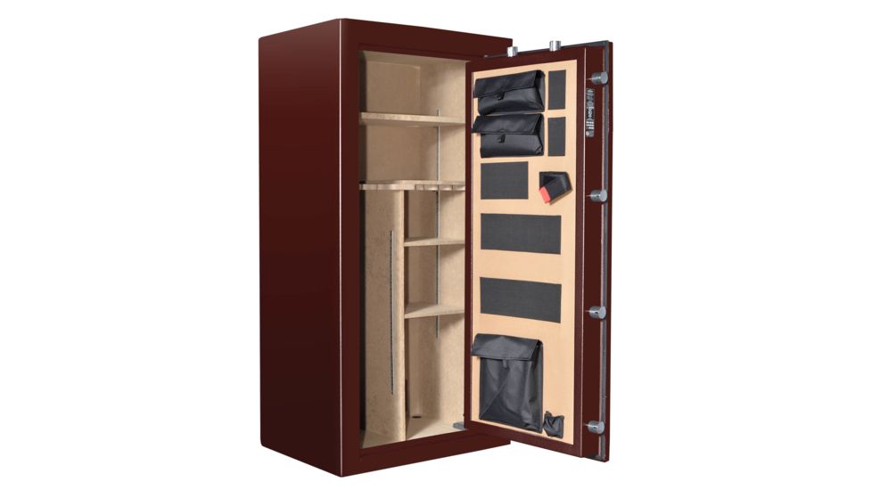Cannon Safe Series 23 Fireproof Gun Safe, 60x30x24in - Hammertone, Burgundy CA23-H5FDC-13