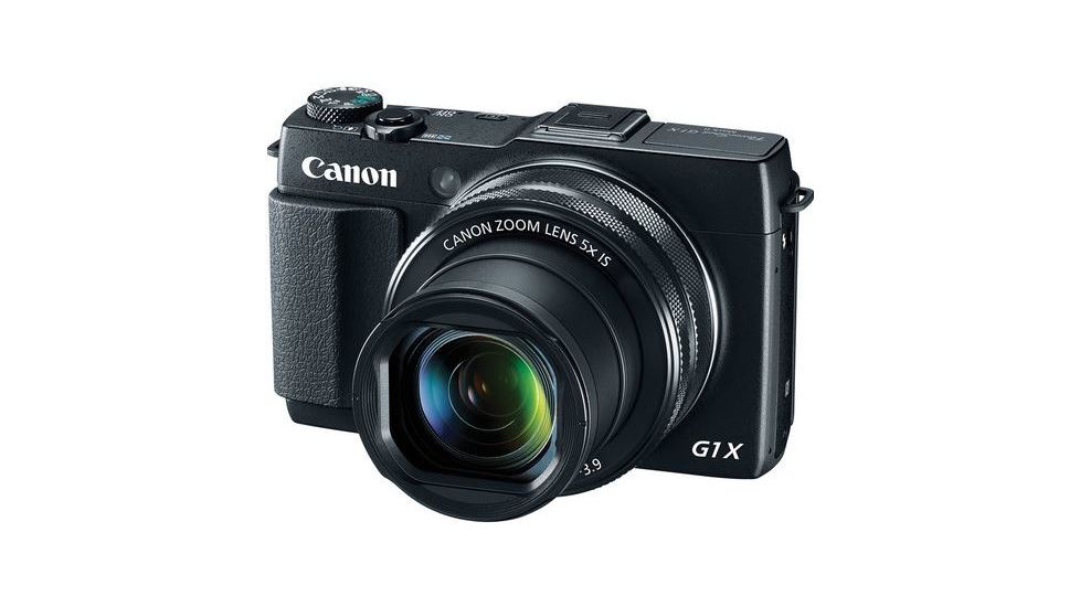 Canon 12.8 MP PowerShot G1 X Mark II Compact Digital Camera, Black 9167B001