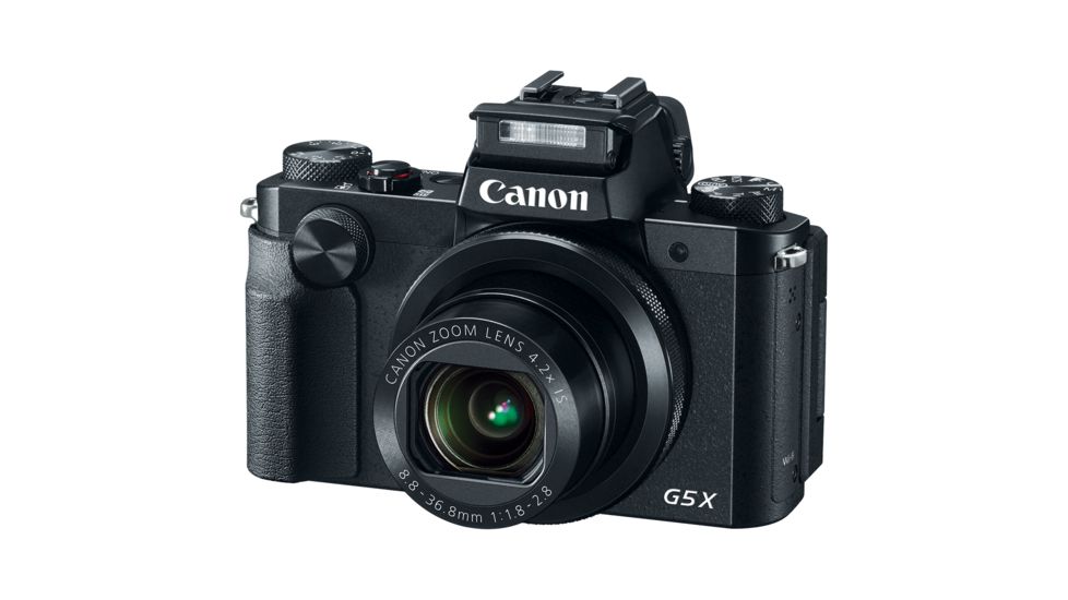 Canon 20MP PowerShot G5 X Digital Camera Kit,Black 0510C001