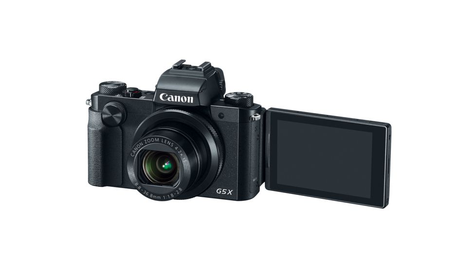 Canon 20MP PowerShot G5 X Digital Camera Kit,Black 0510C001