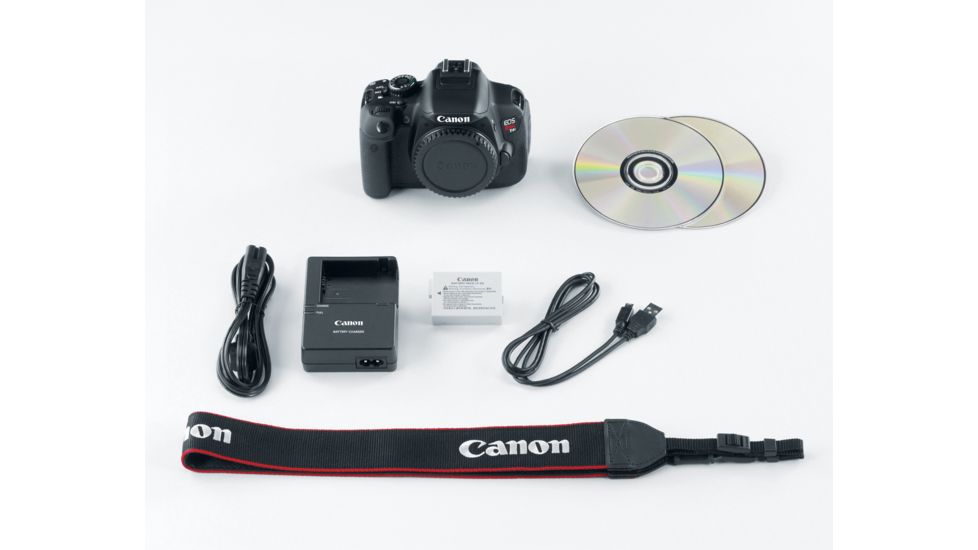 Canon EOS Rebel T4i Camera Kit - includes everything shown