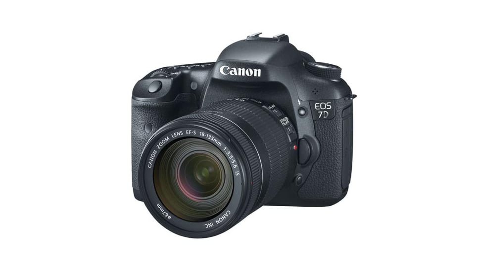Canon EOS 7D SLR Camera w/ EF-S 18-135mm IS Lens