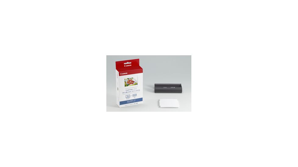 Canon KC-18IF Color Ink/Full-Sized Label Set, 18 Sheets 7741A001