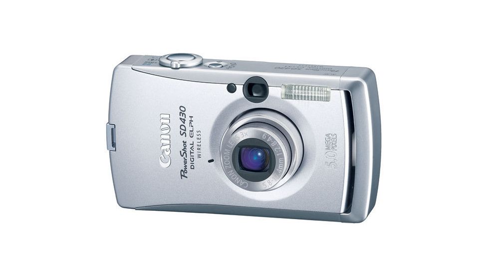 Canon 5.0 Megapixel PowerShot SD430 Wireless WiFi Digital Camera 0311B001