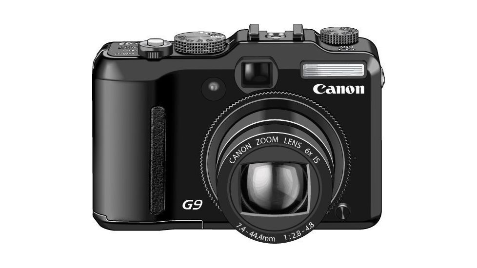 Canon PowerShot G9 12.1 MP Digital Camera w/ 6x Optical Image Stabilizer IS 2082B001