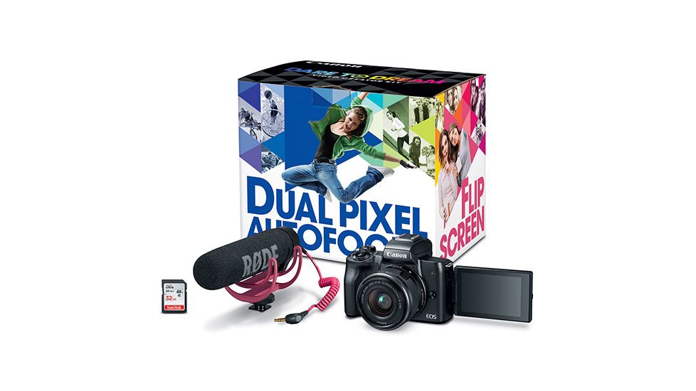 Canon EOS M50 Video Creator Kit, Black 2680C067