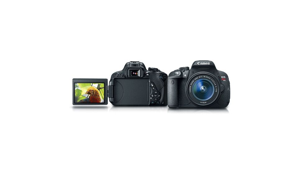 Canon EOS Rebel T5i 18-55mm IS STM Kit - Body &amp; Lens, Black 8595B003