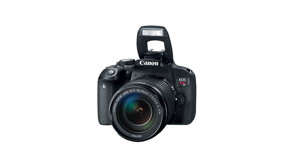 Canon EOS Rebel T7i EF-S 18 - 135mm IS STM Kit, Black, 1894C003