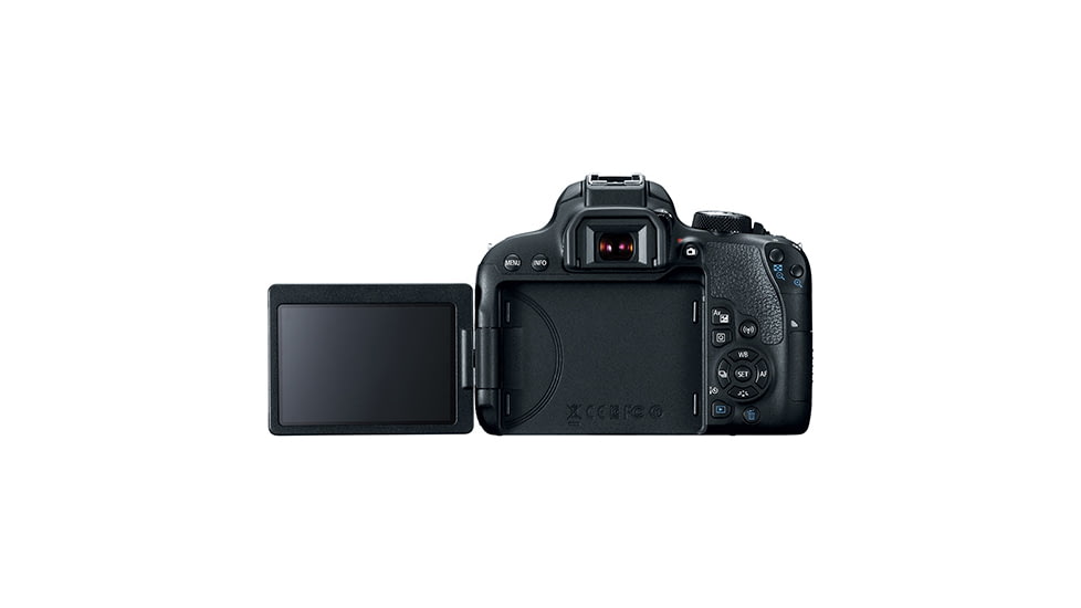 Canon EOS Rebel T7i EF-S 18 - 135mm IS STM Kit, Black, 1894C003