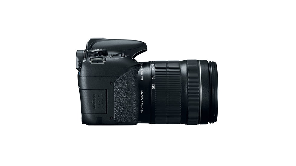 Canon EOS Rebel T7i EF-S 18 - 135mm IS STM Kit, Black, 1894C003