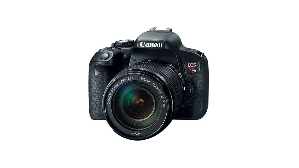 Canon EOS Rebel T7i EF-S 18 - 135mm IS STM Kit, Black, 1894C003