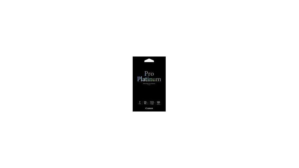 Canon Pro Platinum Photo Paper 4 x 6, 100 Sheets 2768B015