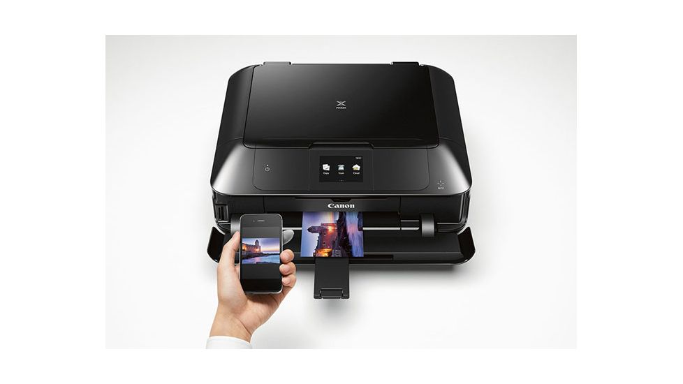 Canon PIXMA MG7720 Wireless Inkjet All-In-One Printer w/ 3.5in Touch Screen, Black 0596C002