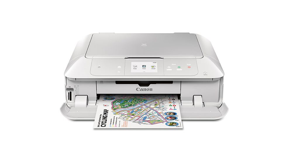 Canon PIXMA MG7720 Wireless Inkjet All-In-One Printer w/ 3.5in Touch Screen, White 0596C022