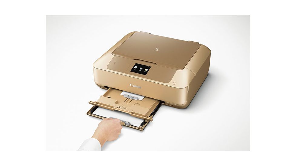 Canon PIXMA MG7720 Wireless Inkjet All-In-One Printer w/ 3.5in Touch Screen, Gold 0596C062