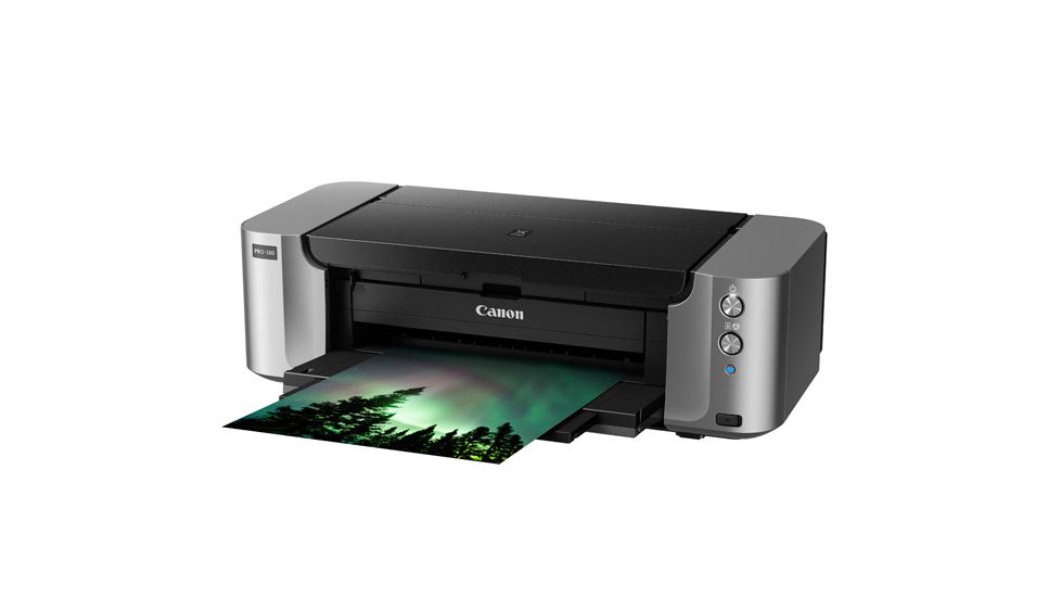 Canon PIXMA PRO-100 Inkjet Printer, Black 6228B002