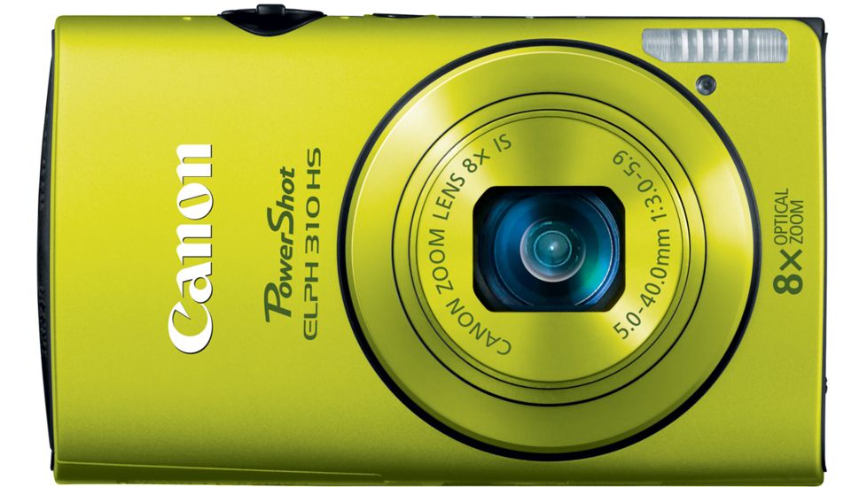 Canon Power-Shot ELPH 310HS Camera, Green