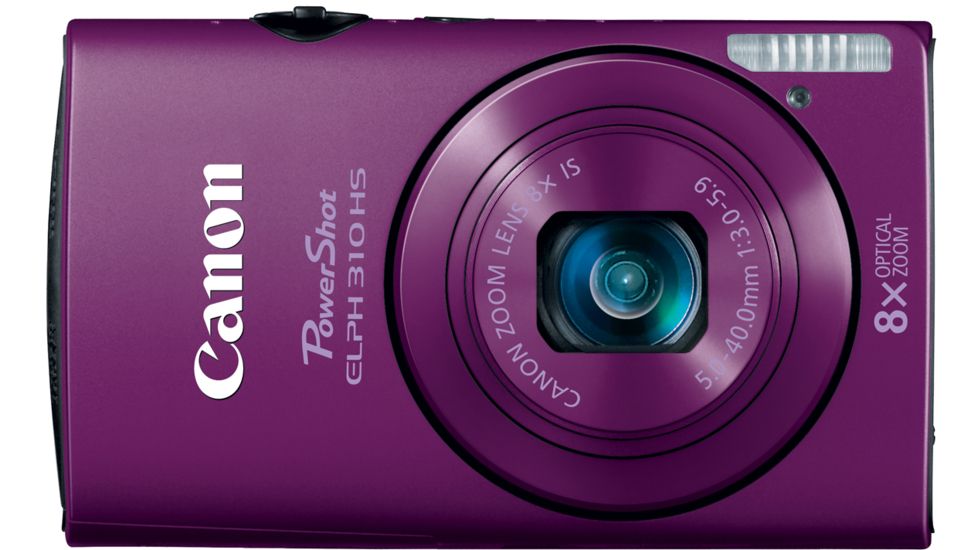Canon Power-Shot ELPH 310HS Camera, Purple