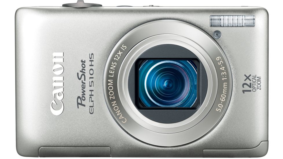 Canon Power-Shot ELPH 510HS Camera, Silver