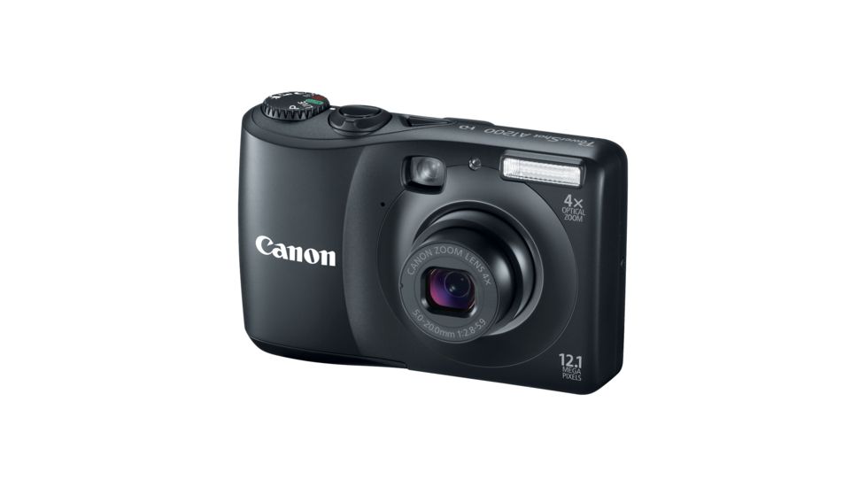 Canon PowerShot A1200 12.1 MP Digital Camera, Black 5032B001