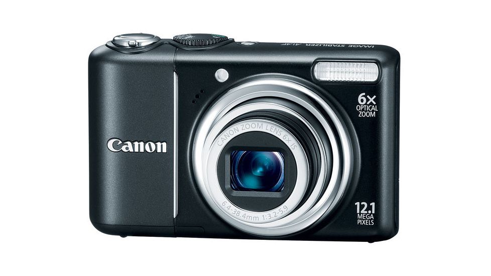Canon PowerShot A2100 IS 12.1-megapixel 6x optical zoom Digital Camera Kit 3473B001