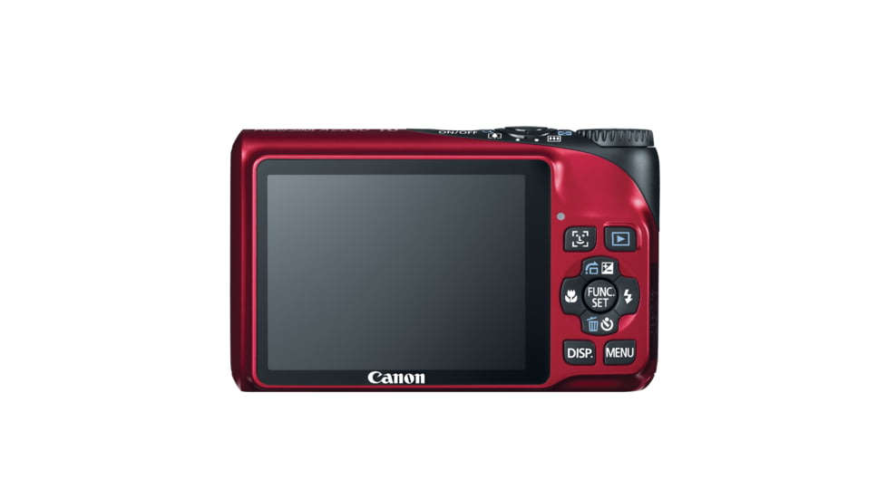 Canon PowerShot A2200 14.1 MP Digital Camera, Red