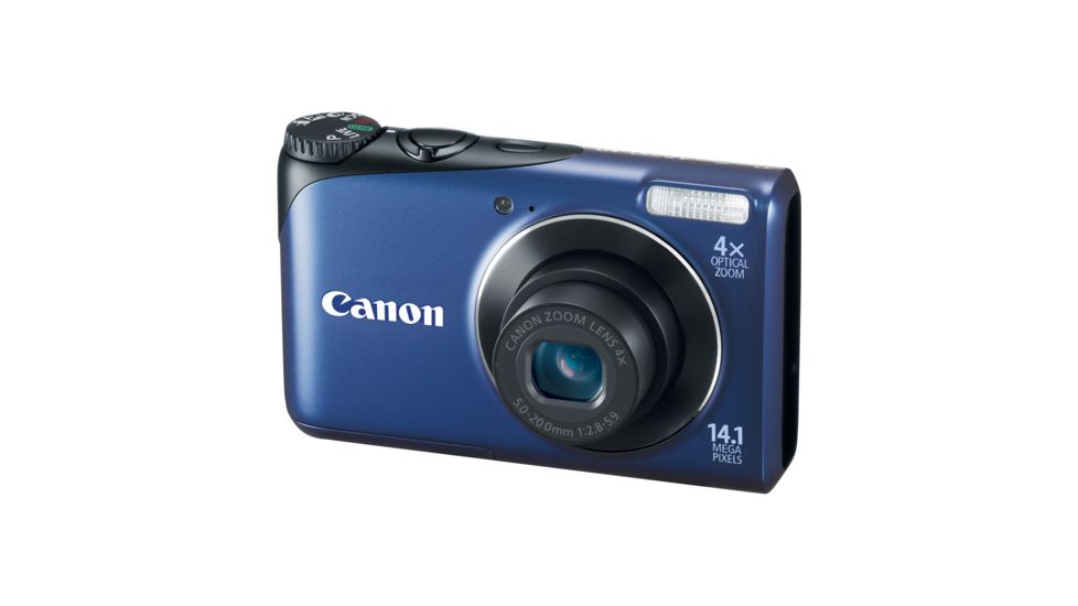 Canon PowerShot A2200 14.1 MP Digital Camera, Blue 4942B001