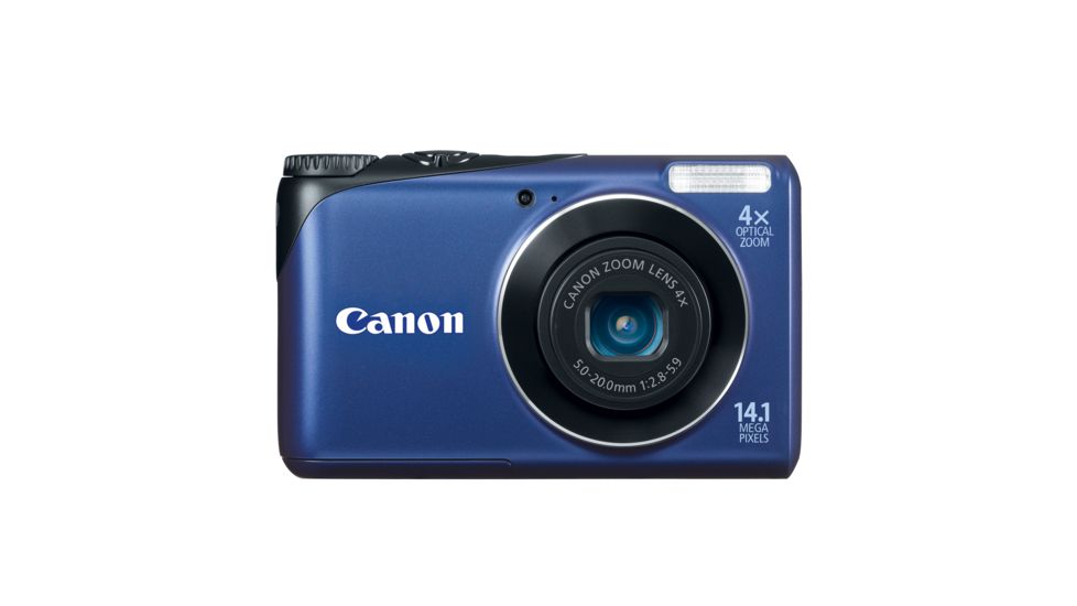 Canon PowerShot A2200 14.1 MP Digital Camera, Blue