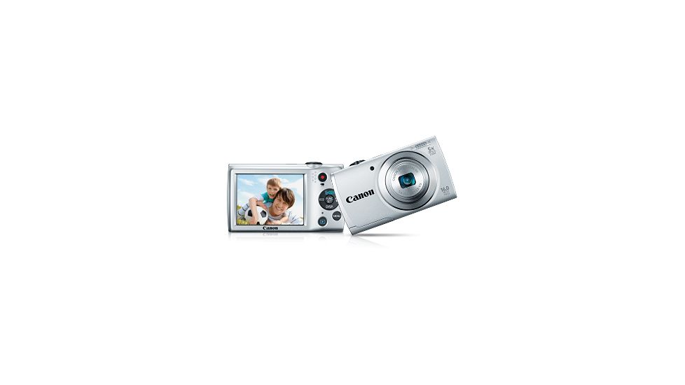 Canon PowerShot A2500 Compact Digital Camera, Silver 8254B001