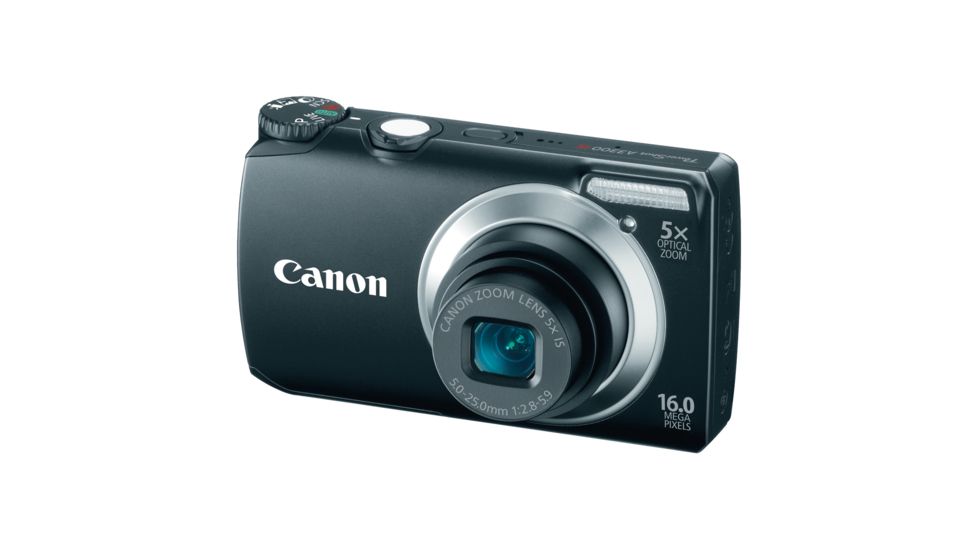 Canon PowerShot A3300 IS 16 MP Digital Camera, Black 5035B001