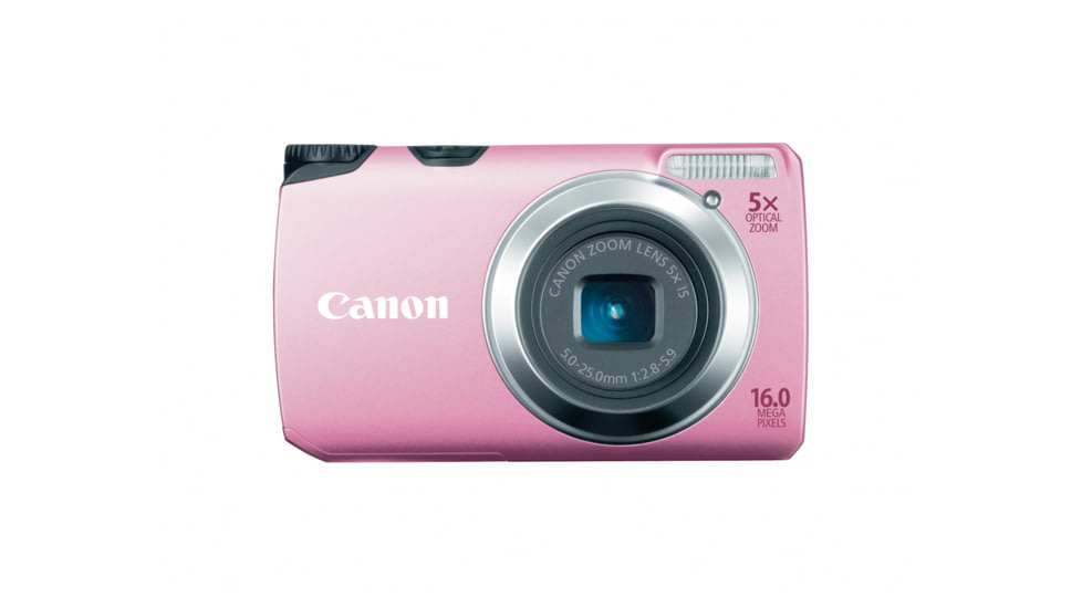 Canon PowerShot A3300 IS 16 MP Digital Camera, Pink
