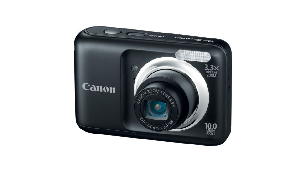 Canon PowerShot A800 10 MP Digital Camera, Black 5030B001