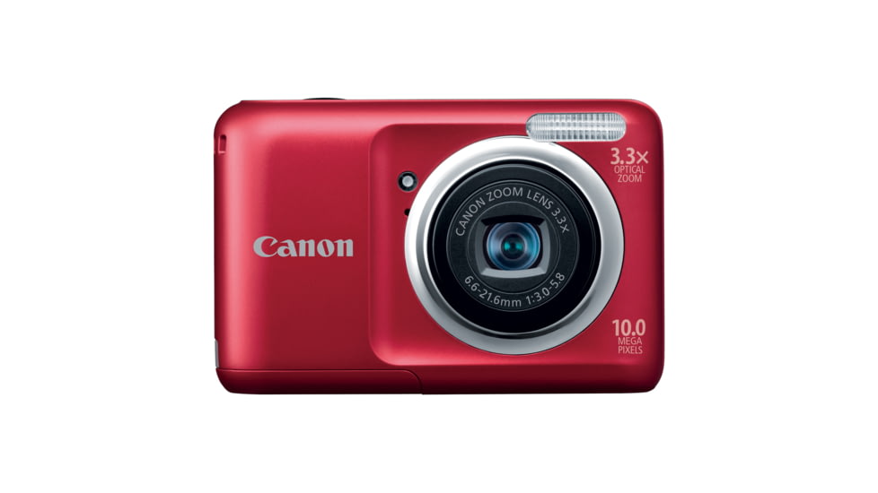 Canon PowerShot A800 10 MP Digital Camera, Red