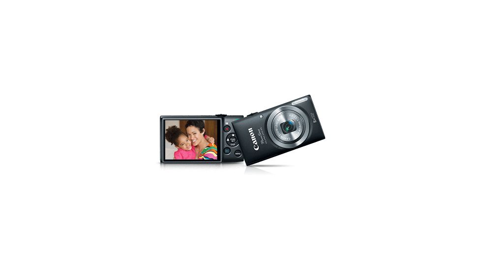 Canon PowerShot ELPH 115 IS Compact Digital Camera, Black 8599B001