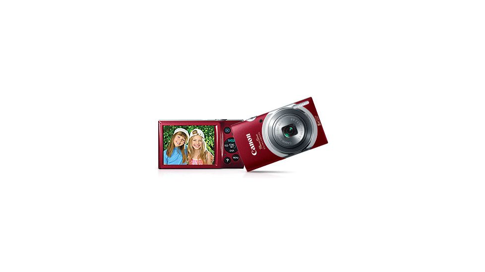 Canon PowerShot ELPH 140 IS 16.0 Megapixel Digital Camera,Red 9147B001