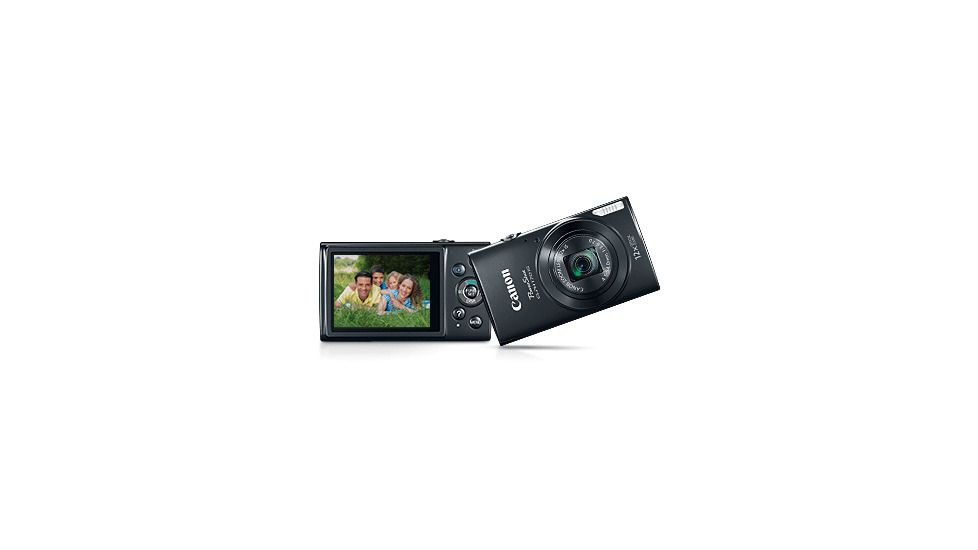 Canon PowerShot ELPH 170 IS Camera with 20.0 Megapixel sensor and DIGIC 4+ Image Processor, Black 0114C001