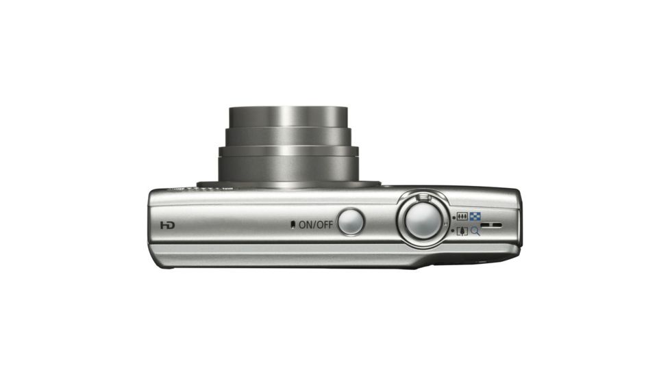 Canon PowerShot ELPH 180 20MP Digital Camera Kit, Silver 1093C001