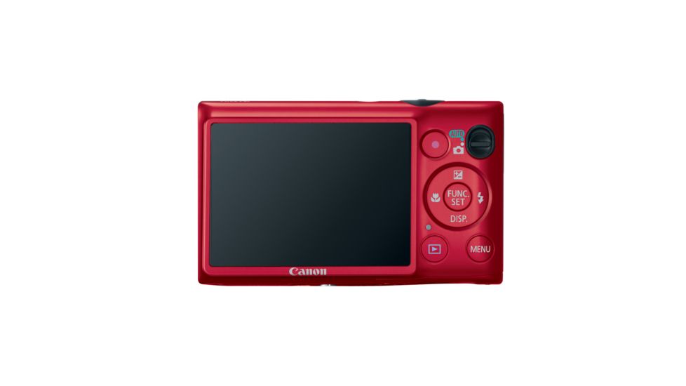 Canon PowerShot ELPH 300 HS 12.1 MP Digital Camera, Red