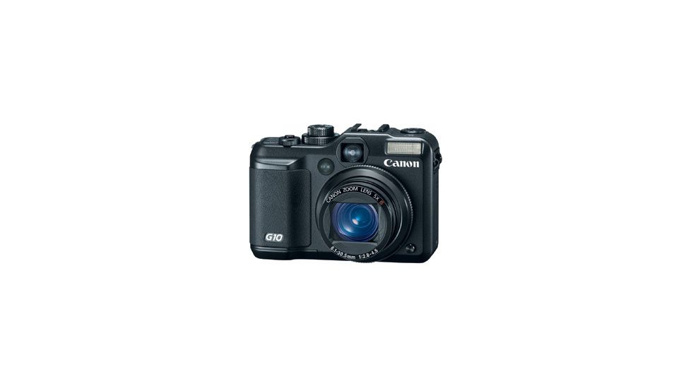 Canon PowerShot G10 Digital Camera - 14.7MP 5x Optical Zoom 3 inch Pure Color LCD II - 2663B001