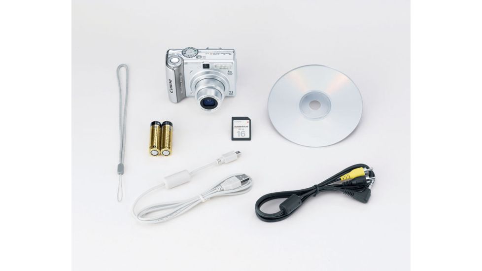 Canon PowerShot 7.1 Megapixel A570 IS 4X Optical Zoom Digital Camera 1773B001