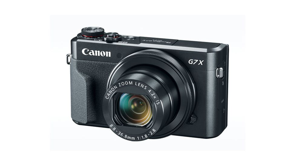 Canon PowerShot G7 X Mark II Digital Camera Kit, Black 1066C001