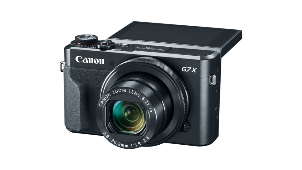 Canon PowerShot G7 X Mark II Digital Camera Kit, Black 1066C001