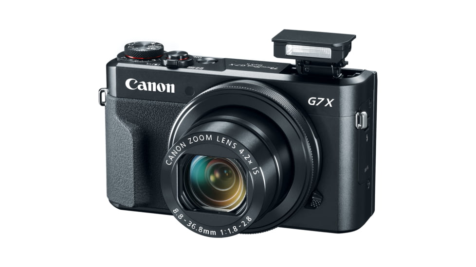 Canon PowerShot G7 X Mark II Digital Camera Kit, Black 1066C001