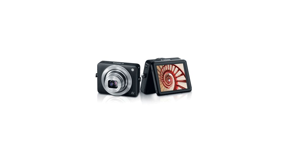 Canon PowerShot N Compact Digital Camera, Black 8230B014AA